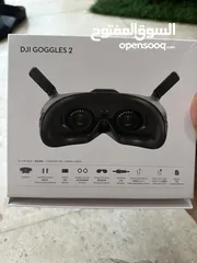  2 نظارة الواقع الافتراضي لطائرة الدرون ‏(dji Goggles2)