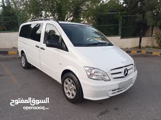  1 باص مرسيدس فيتو VITO  نخب اول 2011 توماتيك بحال الوكالة فل بطاين شركة الاصلي