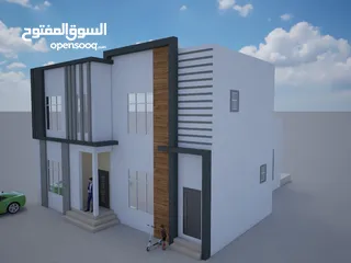  10 تصميم ثلاثي الأبعاد للمباني والحدائق  3d