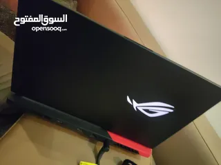  3 لابتوب Rog Strix متميز كارت شاشة 12 كيكا معالج 8 كور رام 16 شاشة Full hd 300 fps