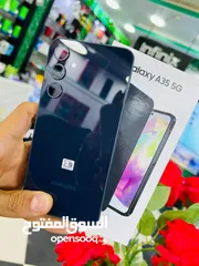  2 جهاز جديد Samsung A35 5G رام 16 جيجا 256 مكفول سنة متوفر توصيل وهدية كفر ولزقه وشاحن الاصلي