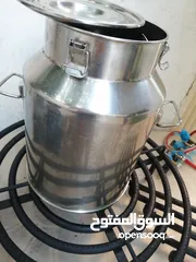  1 دبيه حليب او قطر  ستانلس ستيل