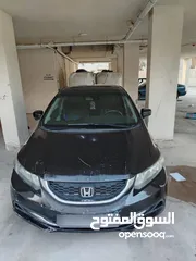 1 هوندا سيفيك هايبرد 2015 للبيع وارد أمريكي لون اسود فحص 2جيد خلفي تمشي بالتنكة 300 /350