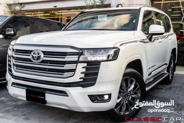  1 Toyota Land Cruiser Gx-r 2024  عداد صفر ، وارد و كفالة الشركة