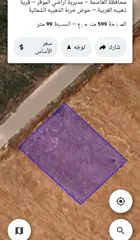  1 للبيع ارض 600 م في الذهيبه الغربيه شارع 20 م كافه الخدمات الجواد العربي
