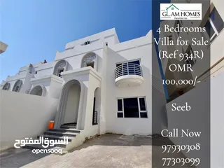  1 4 Bedrooms Villa for Sale in Seeb REF:934R