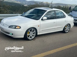  1 هونداي افانتي 1997 بحاله ممتازه