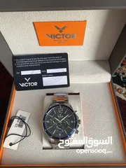  3 ساعة فيكتور الرجالية الفخمة مع كامل الملحقات /   New Vector luxury watch