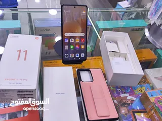  2 جهاز وكالة شاومي 11T pro 5G اغراضة والكرتونه الاصلية جيجا 128 و 256. رام 16 يتوفر توصيل