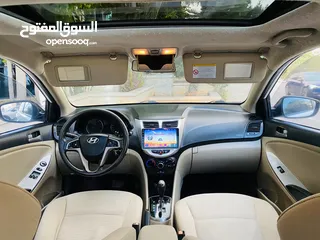  5 هونداي اكسنت 2017بنزين ماتور 1600 4 غيار السيارة فل اضافات الله يبارك لصاحب النصيب.
