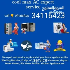  2 AC expert service and refrigerator and washing machine