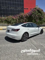  19 Tesla model 3 2023 ممشى قليل  فحص كامل أوتوسكور ق  B+(86)الوان مختلفه وداخلي ابيض او اسود واسعارر