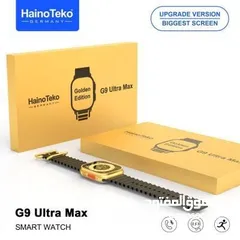  3 Haino teko G9 Ultra Max Smart Watch (Golden Edition)