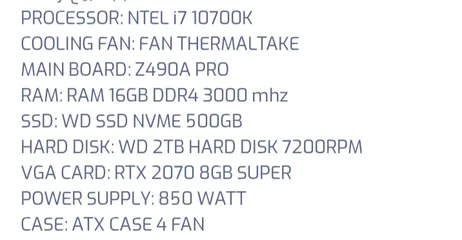  2 Gaming pc with high specs