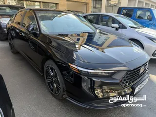  2 Honda accord  sport 2023 زيرو  وارد وكفالة الوكيل