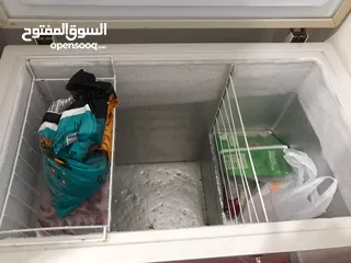  2 Wanza freezer and refrigerator