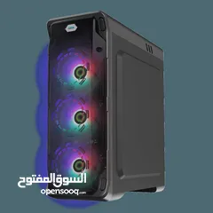  11 كيس جيمنغ  من جيماكس مضيئ رجب تصميم رهيب GAMEMAX Starlight BK Case Gaming