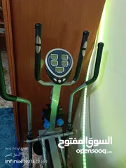  1 جهاز اوربتكال رياضي نظيف