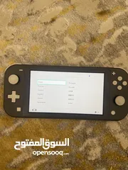  3 نينتدو سويتش لايت مع لعبة fc24 ومع ميموري كارد 64GB