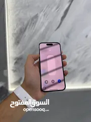  4 ‎ايفون 14 برو 256 جيجا لون نهدي بيربل مميز ‎‏‎‏‎ مستعمل وكالة بحالة الجديد نسبة البطارية 89%