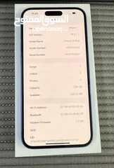  7 iPhone 16 Plus 5G 256 GB Blue Used !