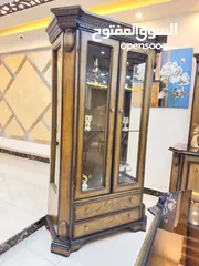  3 غرفة سفره مصريه 8 كراسي  وكراسي لحال عدد 6