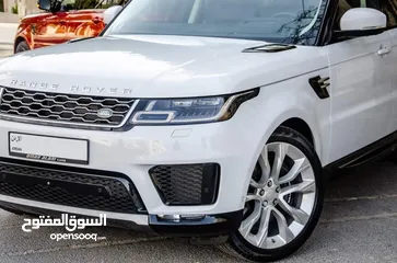  2 Range Rover Sport Hse Plug in hybrid 2018 بحالة الوكالة