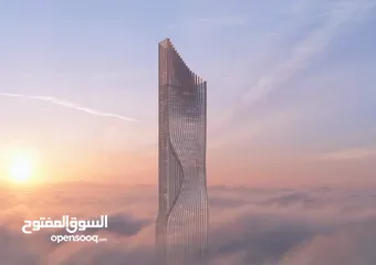  16 شقة مميزة بمساحة واسعة 873 قدم في واحد من أطول أبراج العالم في قلب دبي بمقدم 20% فقط
