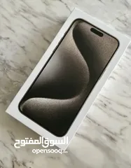  1 ايفون 15 برو ماكس تيتانيوم