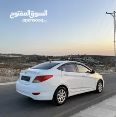  4 هونداي اكسنت 2014/13 اوتومات اربعة غيار كورية بسعر مميز اصل برايڤت