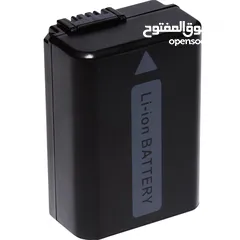  6 بطاريات  كاميرات تصوير لكاميرات سوني و كانون SONY CANON