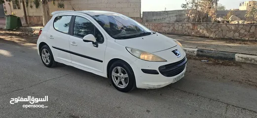  3 بيجو 207 مش 206موديل 2008-اتومتيك -ماتور 1600اصل برايفت  فحص الف وسعر محرقة كاش نظيفة من الاخر