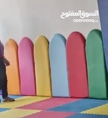  5 حمايات للجدران القطعة.10.دينار ارتفاع متر عرض 60 سم