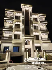  4 مقابل عمان ويفز شقق 170   تشطيب فندقي طريق المطار ضاحية الامير علي
