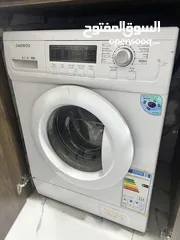  2 غسالة 8 كيلو
