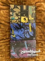  5 Manga vagabond volumes 3,7,9VIZBIG مانجا ڤاقابوند المجلدات 3،7،9 النسخة الضخمة