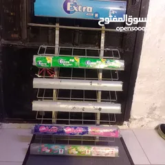  3 استندات شيبس عدد2 واستاند تعليق واستاند علكة للبيع