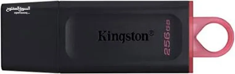  8 Kingston Data Traveler 256GB USB 3.2 Flash Drive فلاشه يو اس بي من كنجستون بحجم 256 جيجا