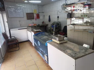  2 محل مجمدات والبان للبيع