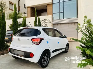  6 هونداي i10 فل اوتماتك 2019  ماتور 1250 بوضعية الشركة الله يبارك لصاحب النصيب..