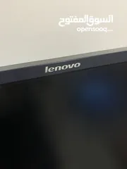  7 شاشة كمبيوتر مونيتور 19 انش  lenovo monitor 19 inch