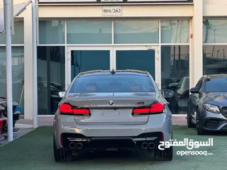  10 BMW M5 Competition   2021 Perfect condition Korean specs Full option  Full carbon fiber