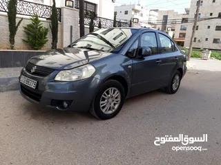  1 سوزوكي SX4 موديل 2009 سعة المحرك2000 فحص كامل  قابله للبدل بسياره اكبر