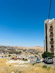  1 ارض ذات اطلالة عالية بانورامية في شفا بدران عيون الذيب . قطعة ارض 502 م تقع على 3 شوارع للبيع