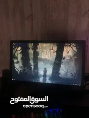  1 شاشة LG للبيع بسعر 15د فقط LED 19M35 و 14 انش