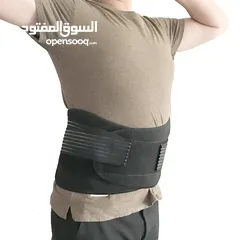  1 مشد ظهر طبي دعم اسفل الظهر  مدعم لمعالجه الدسك و الم الظهر  مشد ظهر صفائح مشدات طبيه