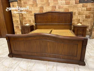  1 غرفة نوم خشب لاتيه 18 وكاله التوصيل ل عمان والزرقاء مجاناً
