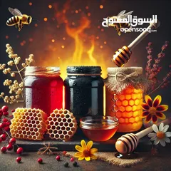  9 عسل طبيعي 100% وجميع منتجات النحل  مؤسسة كاشور  للعسل الطبيعية