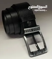  1 أحزمة رجالي ماركات جلد طبيعي