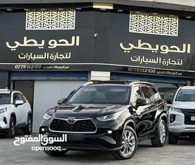  1 تويوتا هايلاندر 2022 بانوراما بروجكتر 5 كاميرات مميز فحص 4 جيد جمرك جديد (( قابل للبدل ))